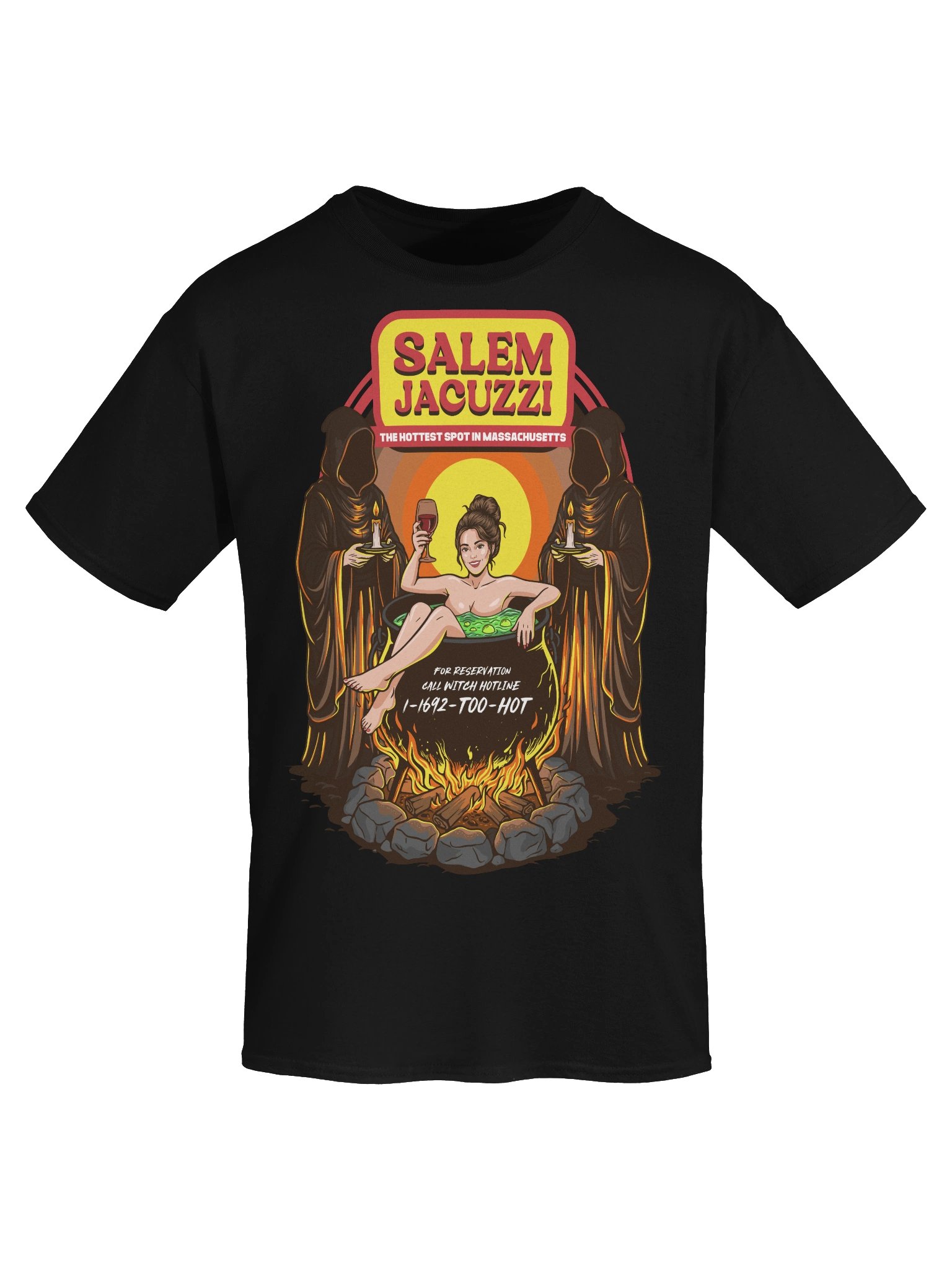 Salem Jacuzzi Witch Hotel - Tee product image (4)