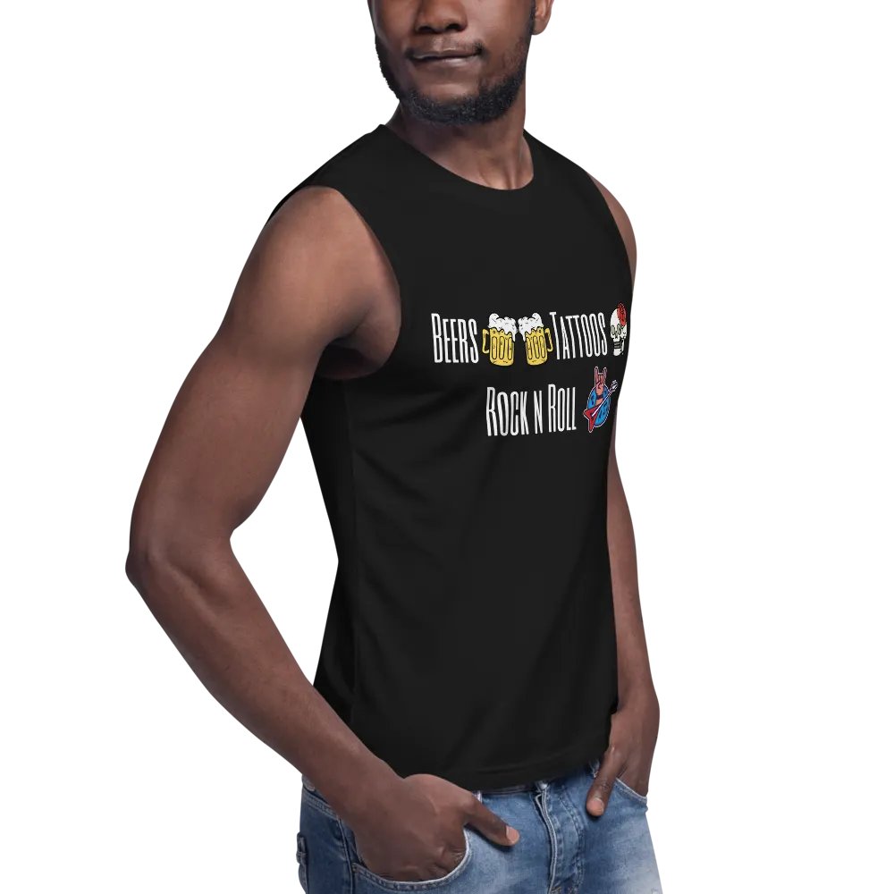 Rock and Roll Muscle Shirt product image (8)