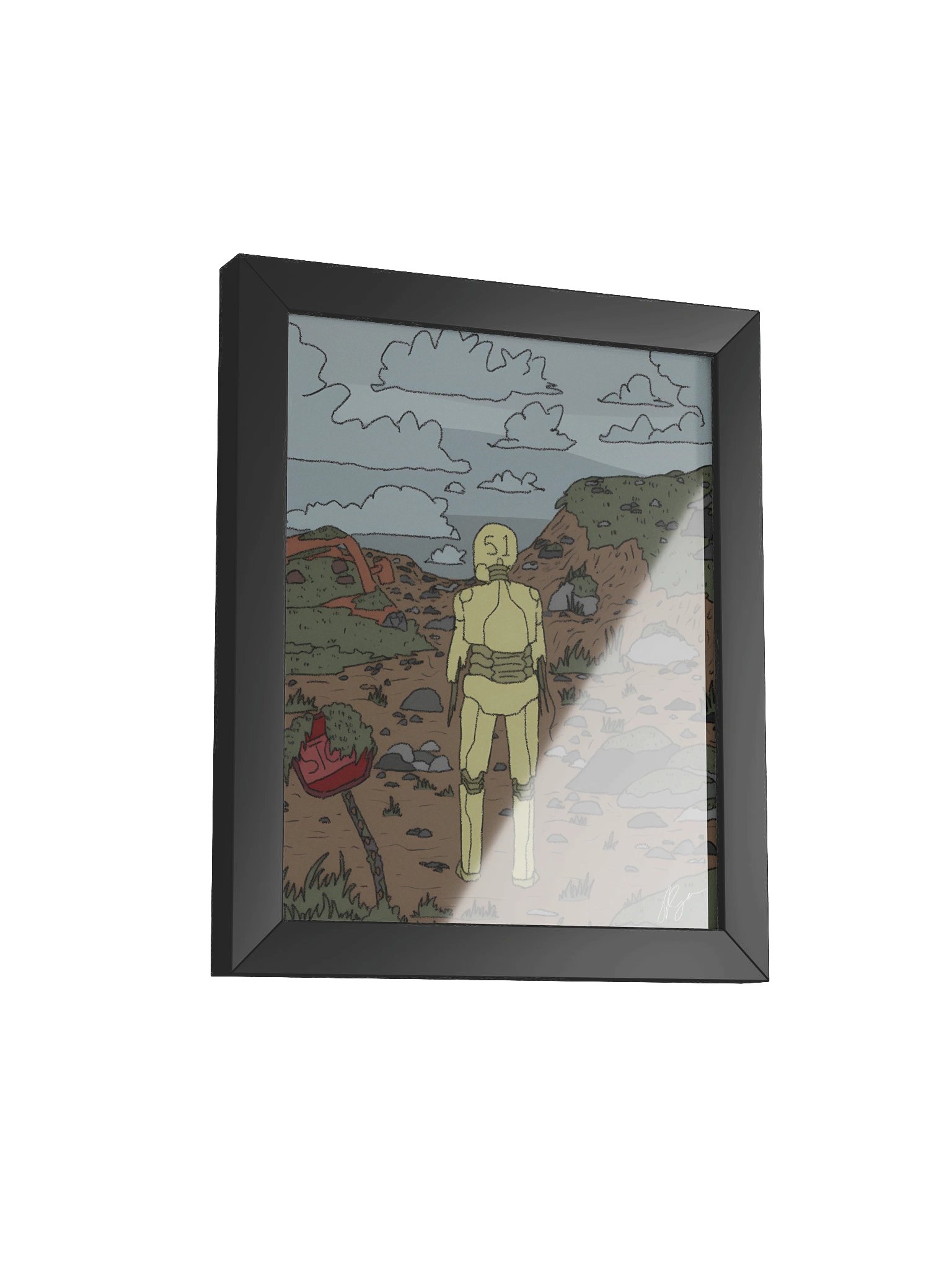 Lost (Era) — Framed Print product image (19)
