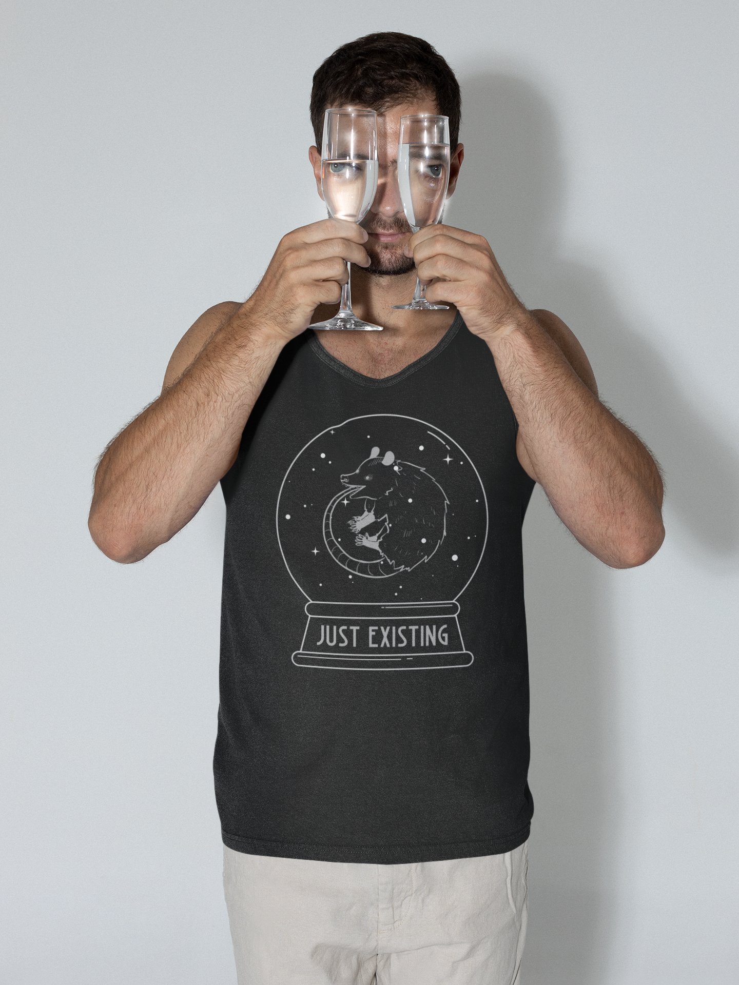 Just Existing jersey tank top product image (1)