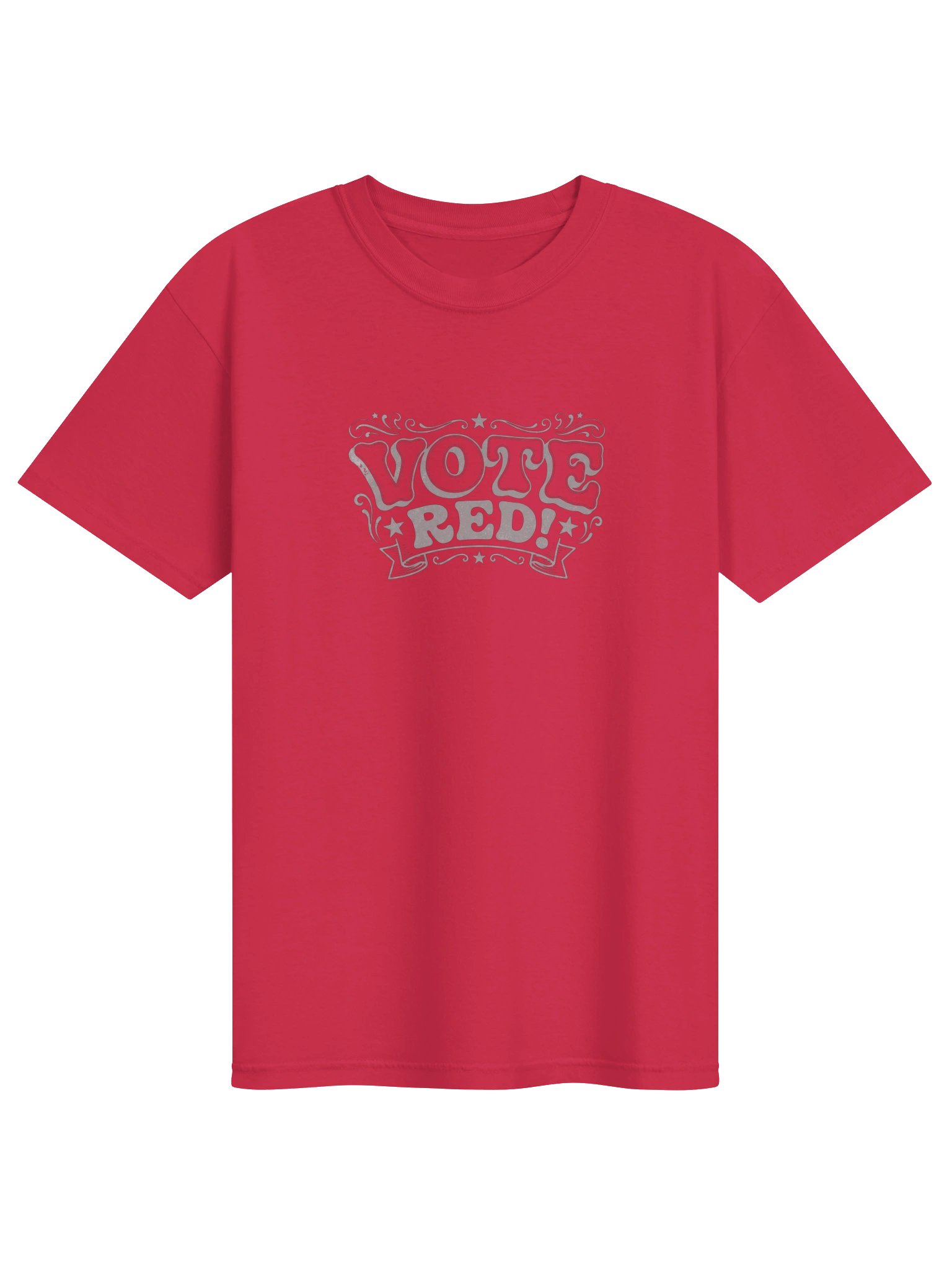 Brazen Candor – Get Your Butt in the Booth! T-Shirt - Red - Vote Red product image (1)