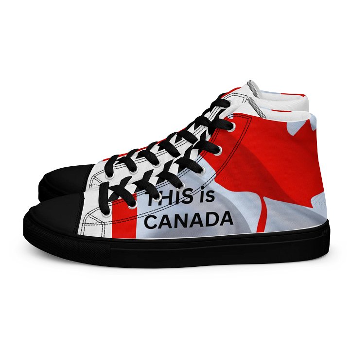 THIS is CANADA Women's High Top Canvas Shoes product image (1)