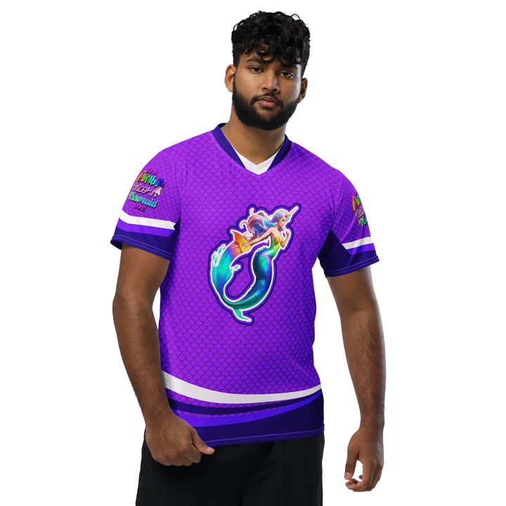 Rainbow Unicorn Mermaid Official Sportsball Jersey (Scale Edition) product image (1)