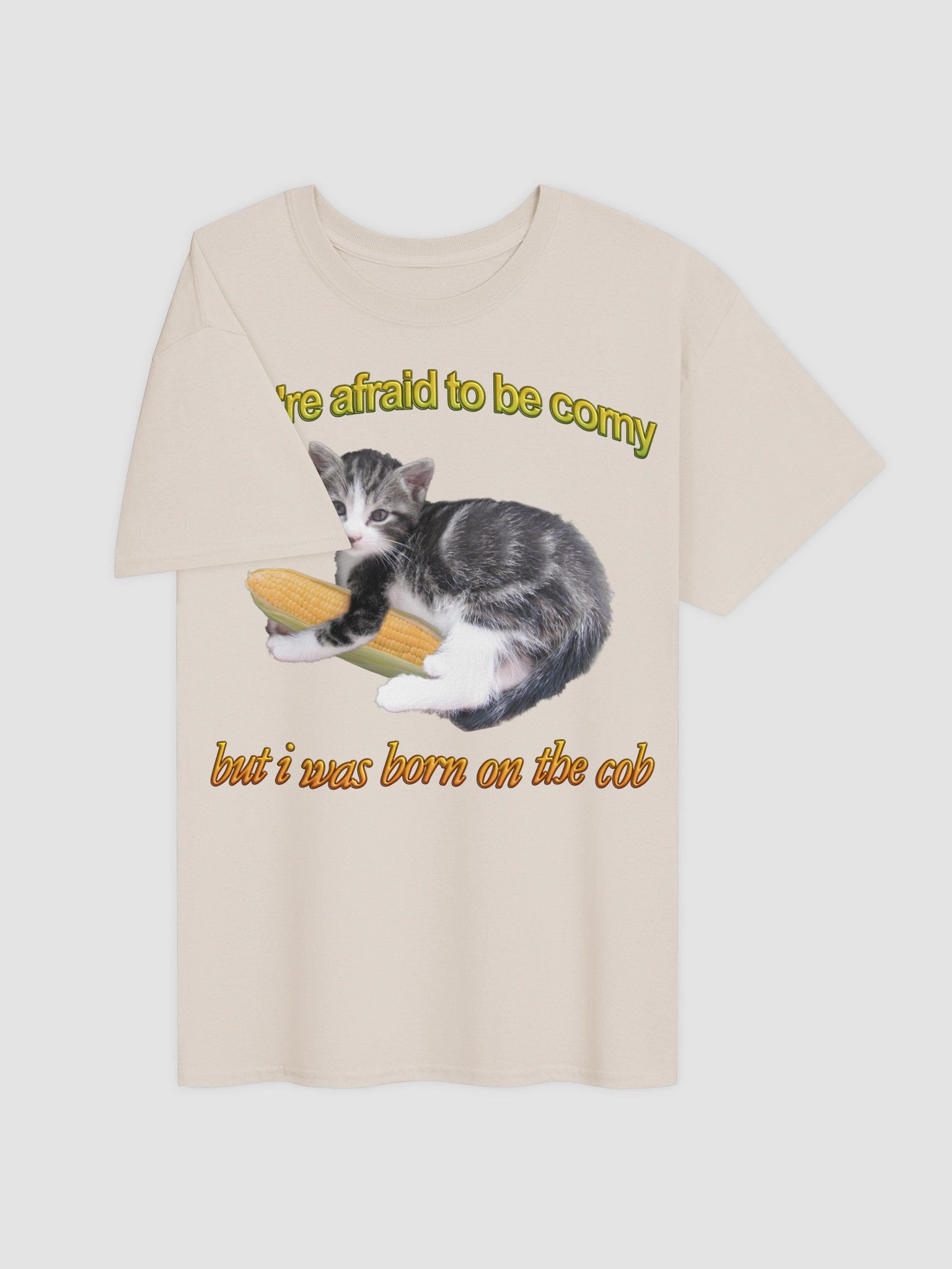 Corny Cat T-shirt product image (4)