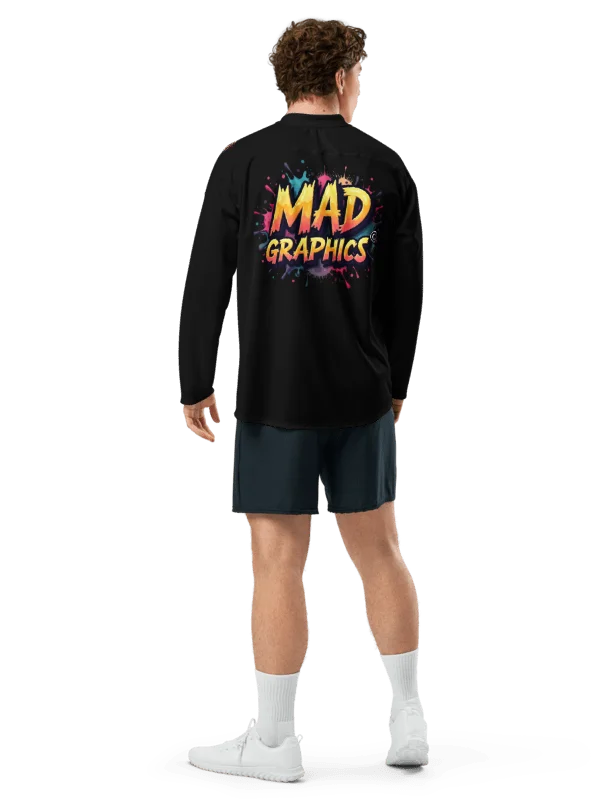 LIMITED EDITION - CNX Core All-over print Unisex Long Sleeve Tee — Mad Graphics 001 product image (7)