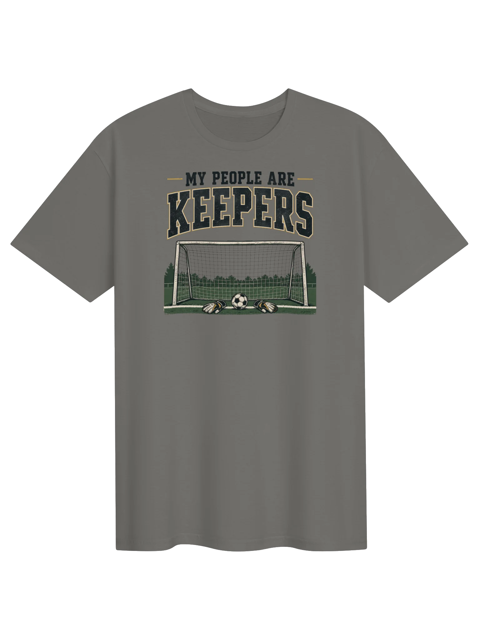 My People Are Keepers Soccer T-Shirt product image (1)