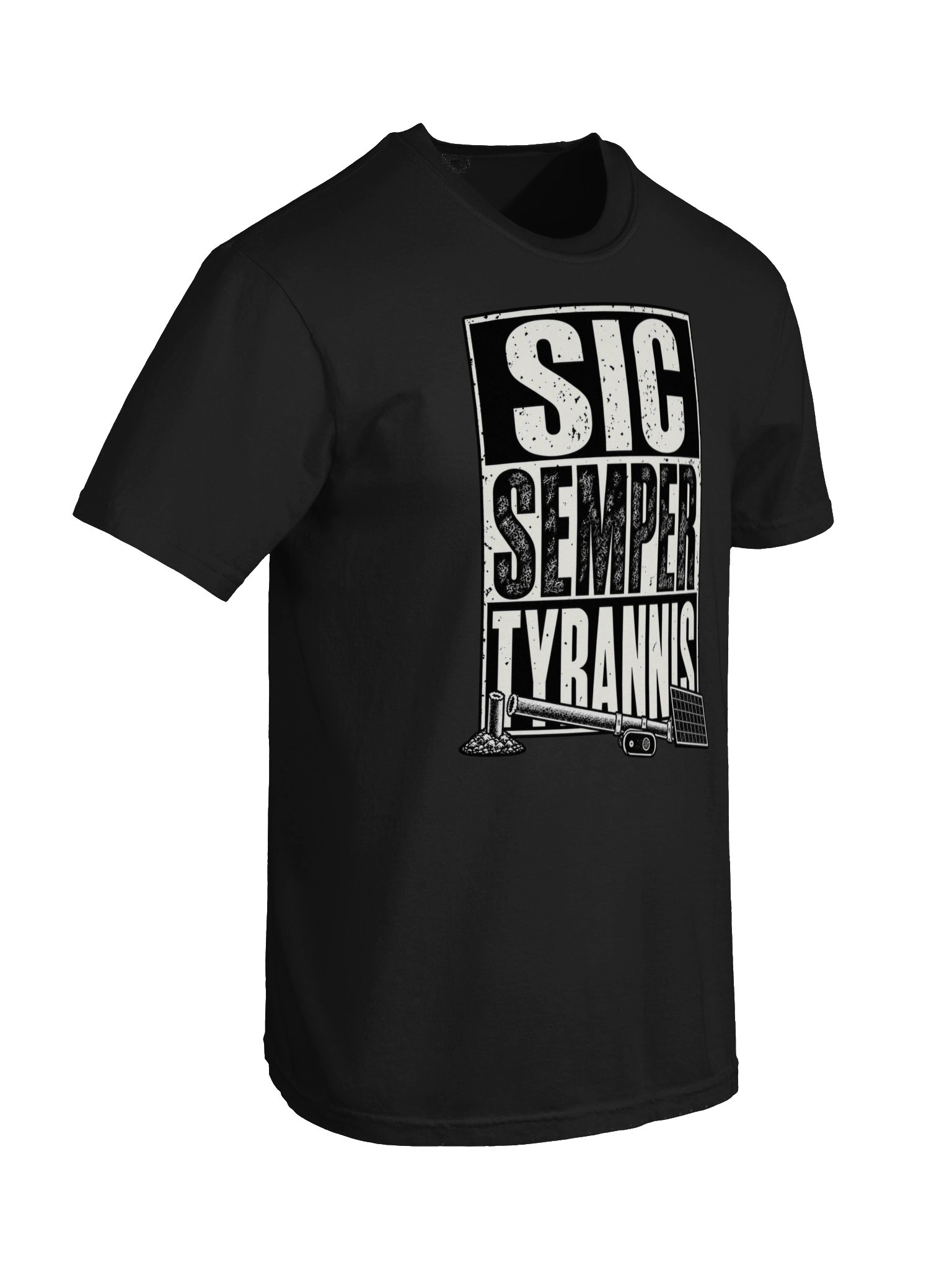 Sic Semper Tyrannis Banner Civic Menace T-Shirt product image (11)