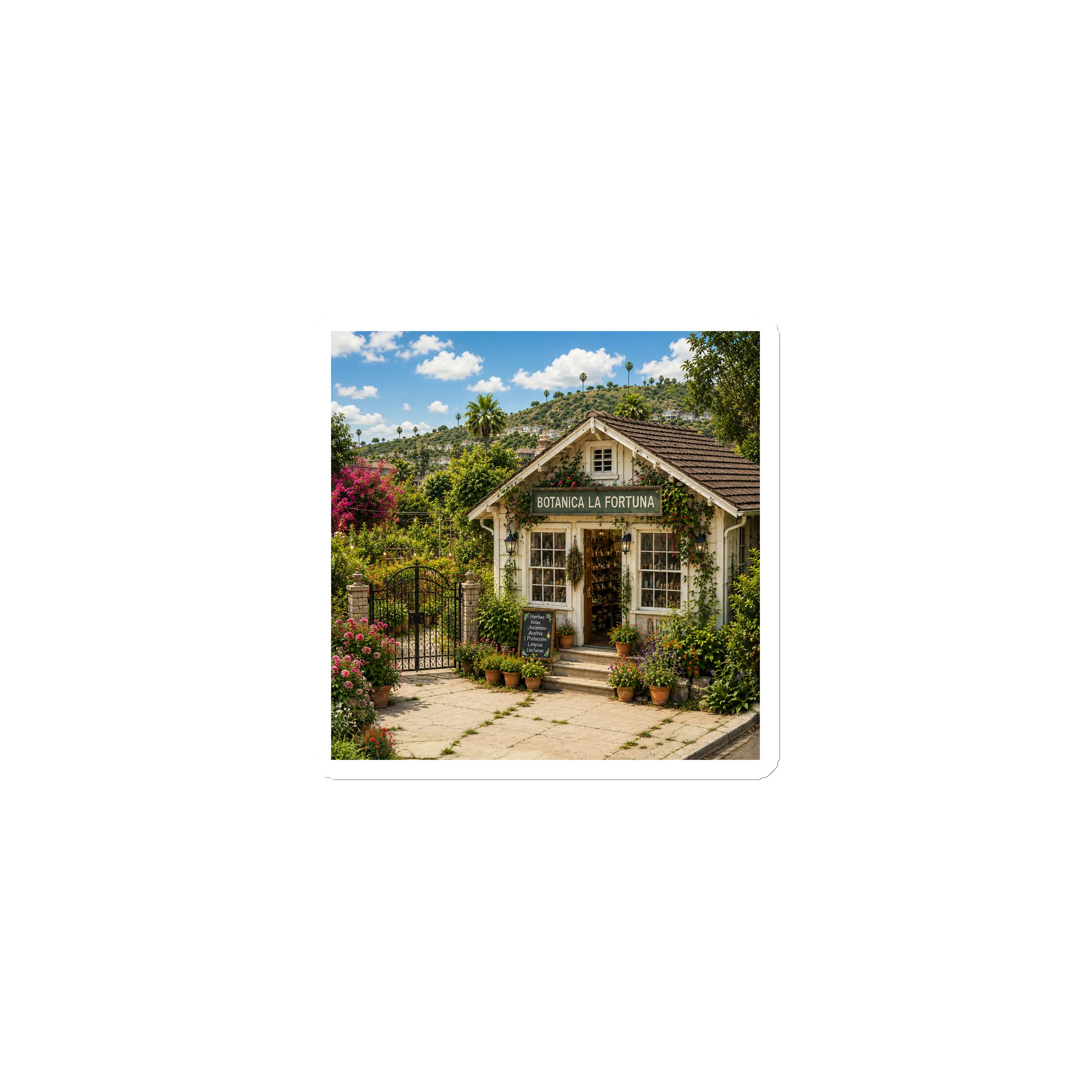 Botanica La Fortuna Vinyl Magnet product image (1)
