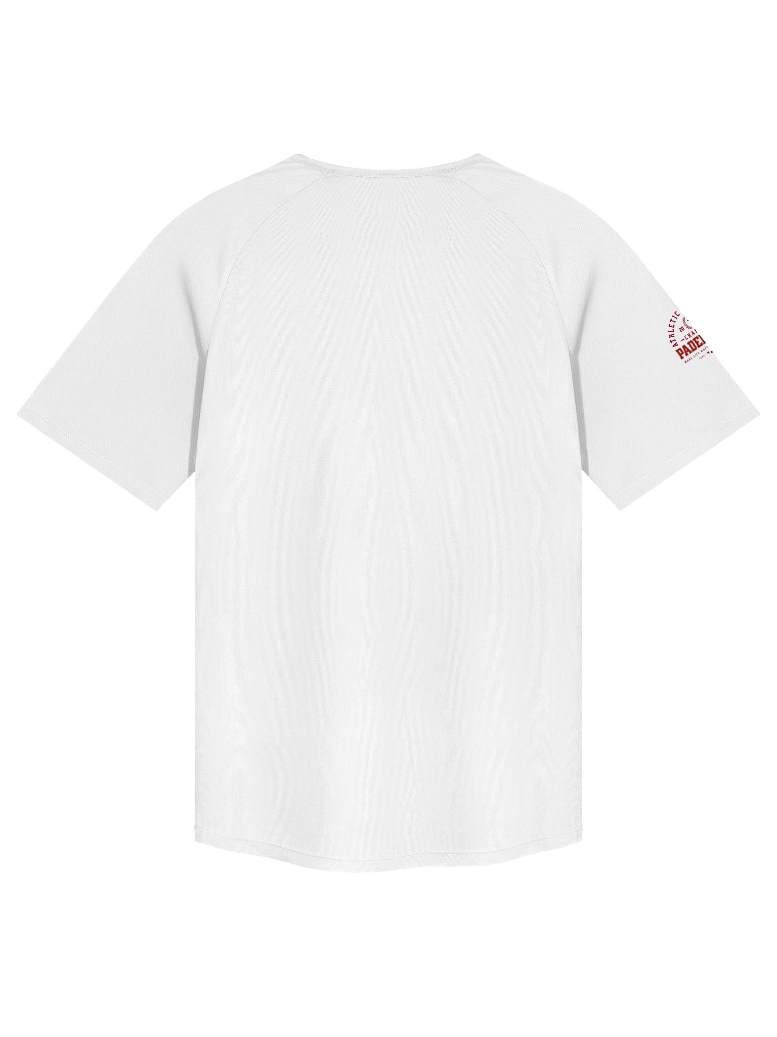 Unisex Sports Jersey EQALL® PADELISTIQ_Red_Pattern on Sleeve and Left Chest product image (2)