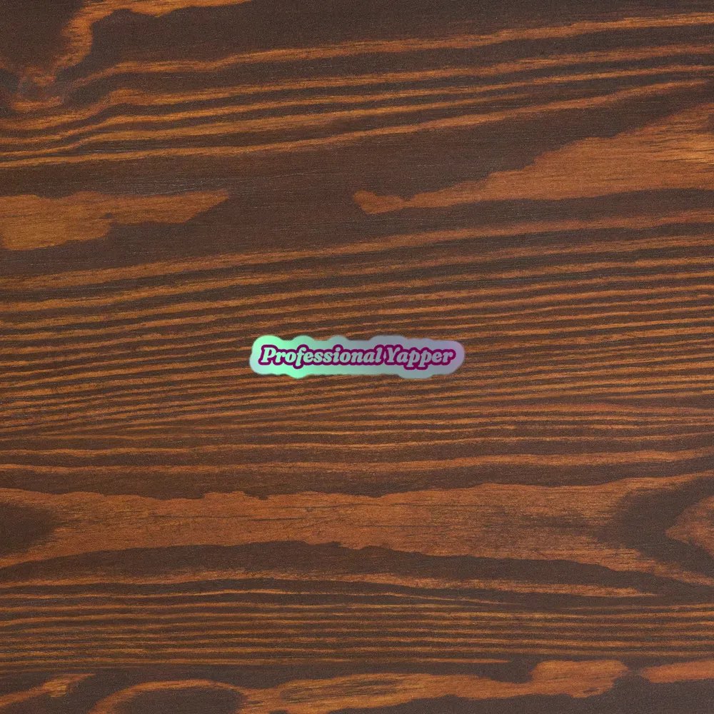 Professional Yapper Holo Sticker product image (5)
