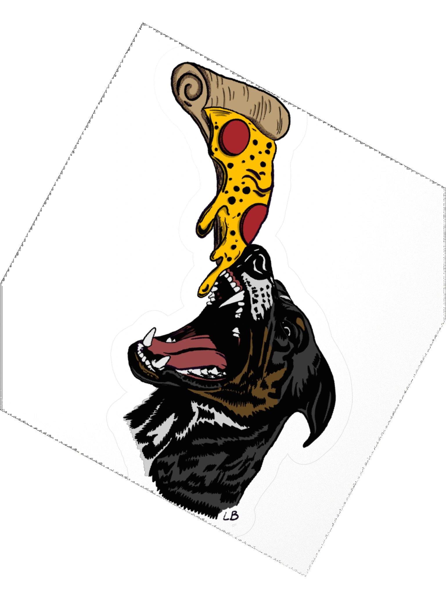 Remember the Pizza (Sticker) product image (4)