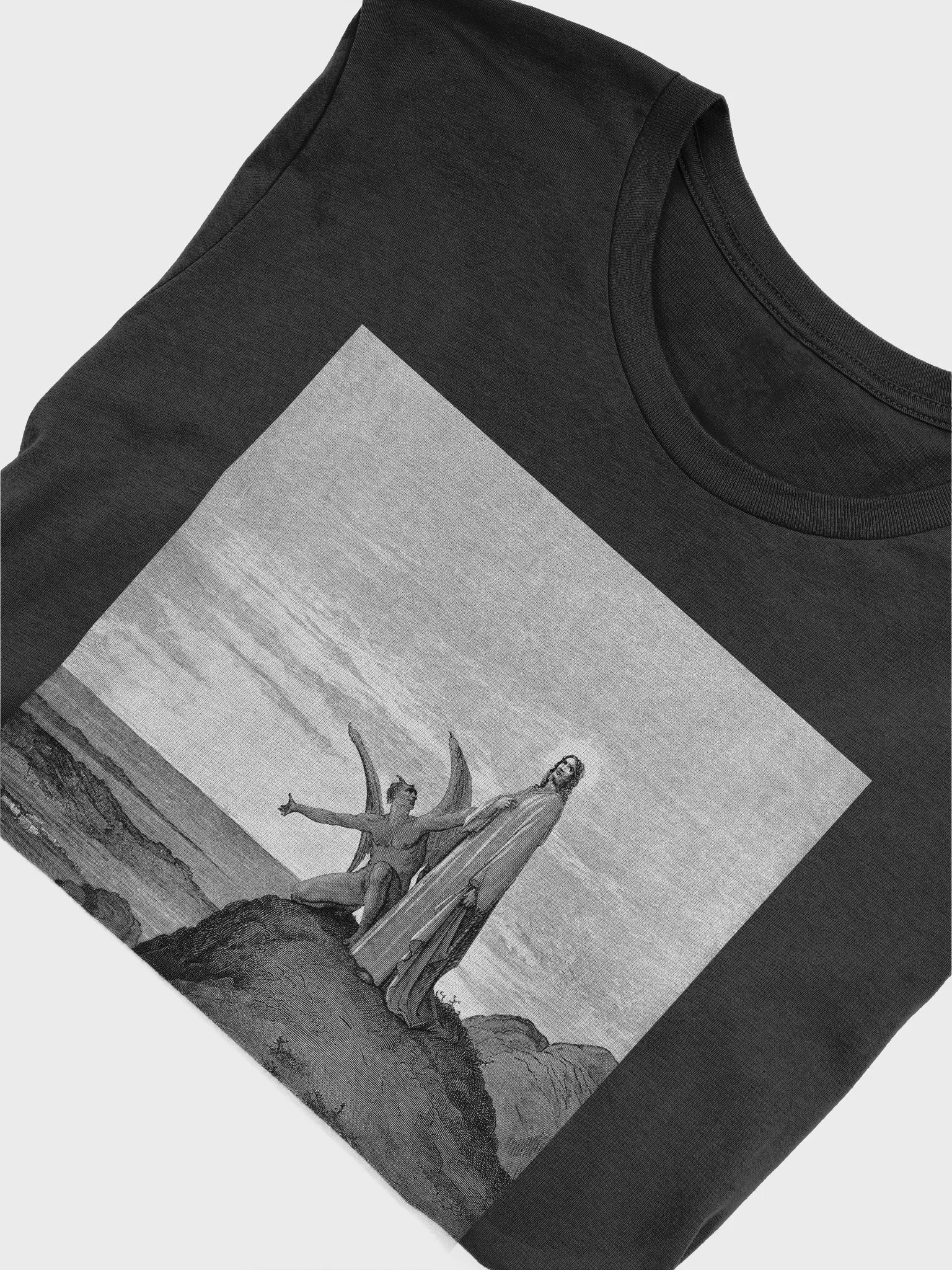 The Temptation of Jesus Gustave Dore Bible Illustration Unisex T-Shirt product image (5)