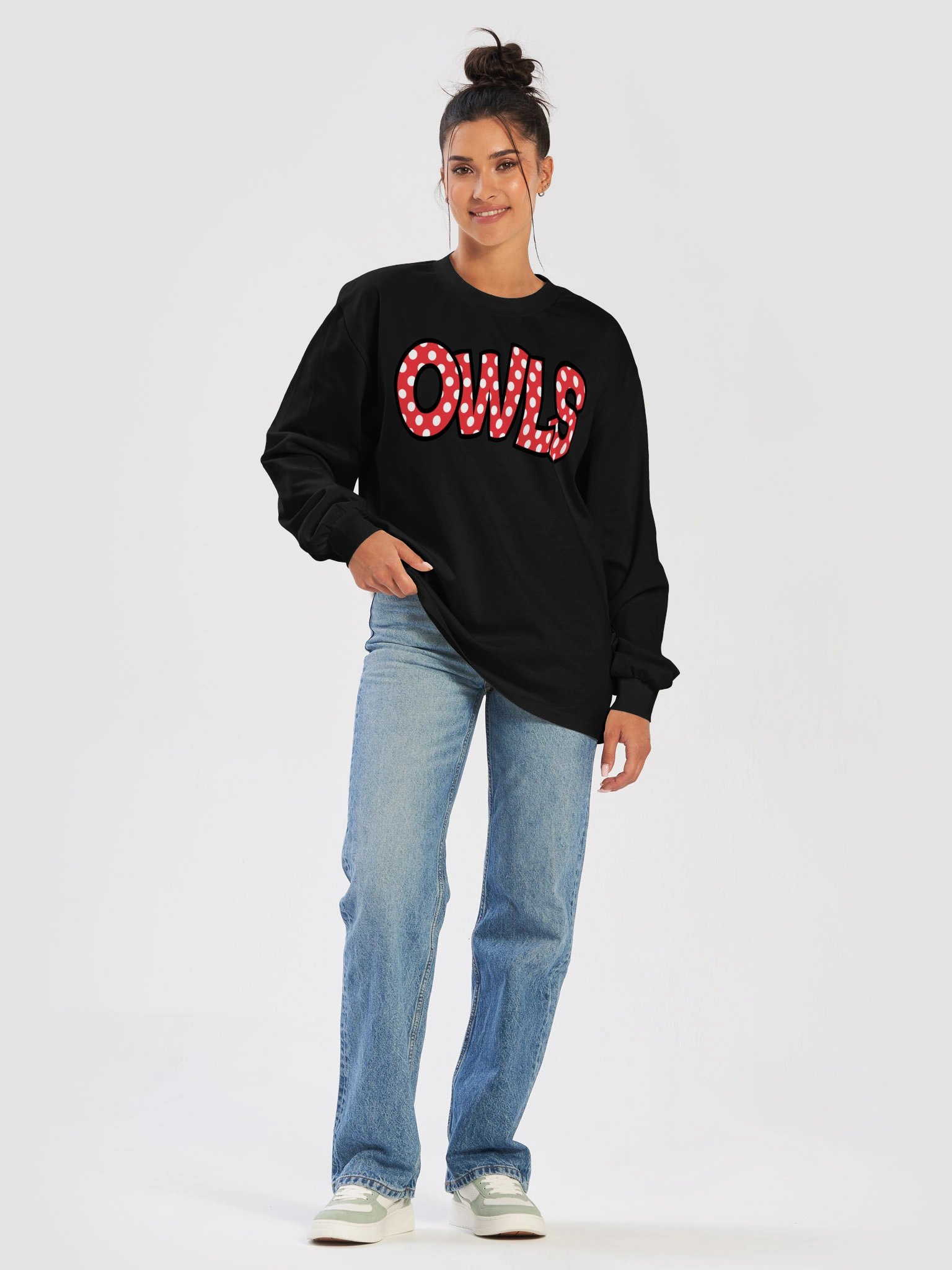 OWLS Polka Dot Long-Sleeve Tee product image (9)