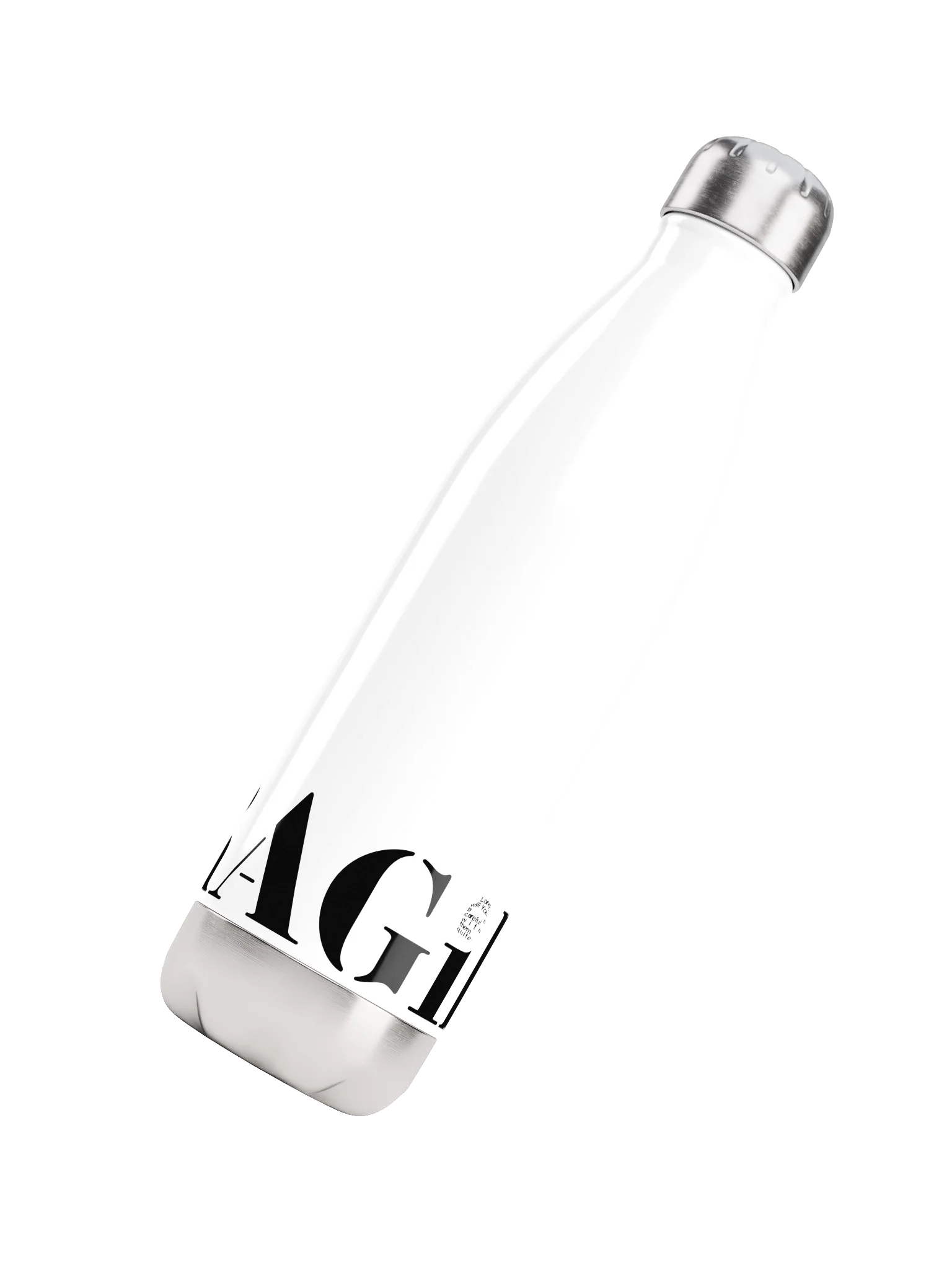 FRAGiLE White Stainless Steel Water Bottle product image (4)