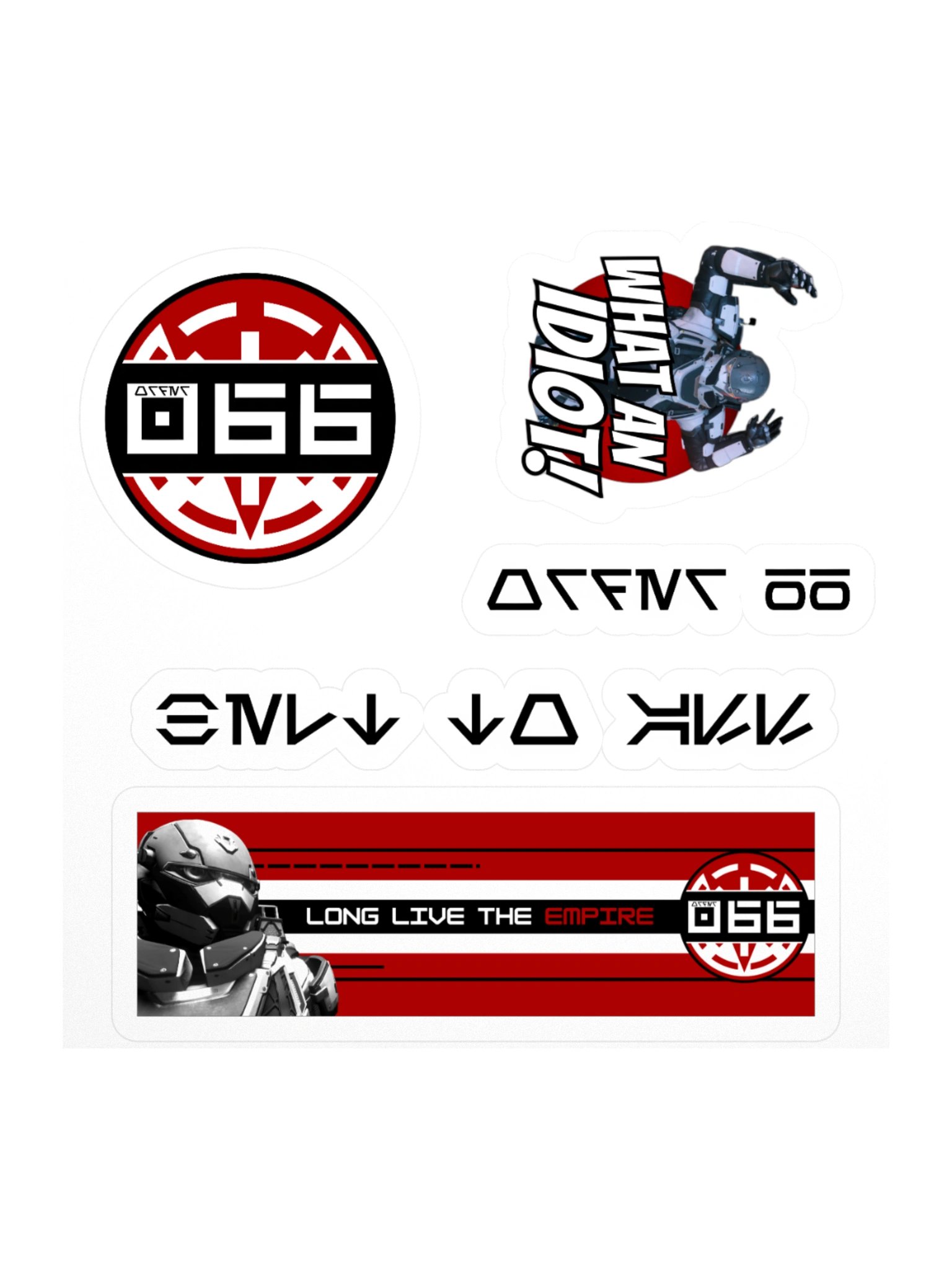 Order 66 Sticker Sheet #1 product image (1)