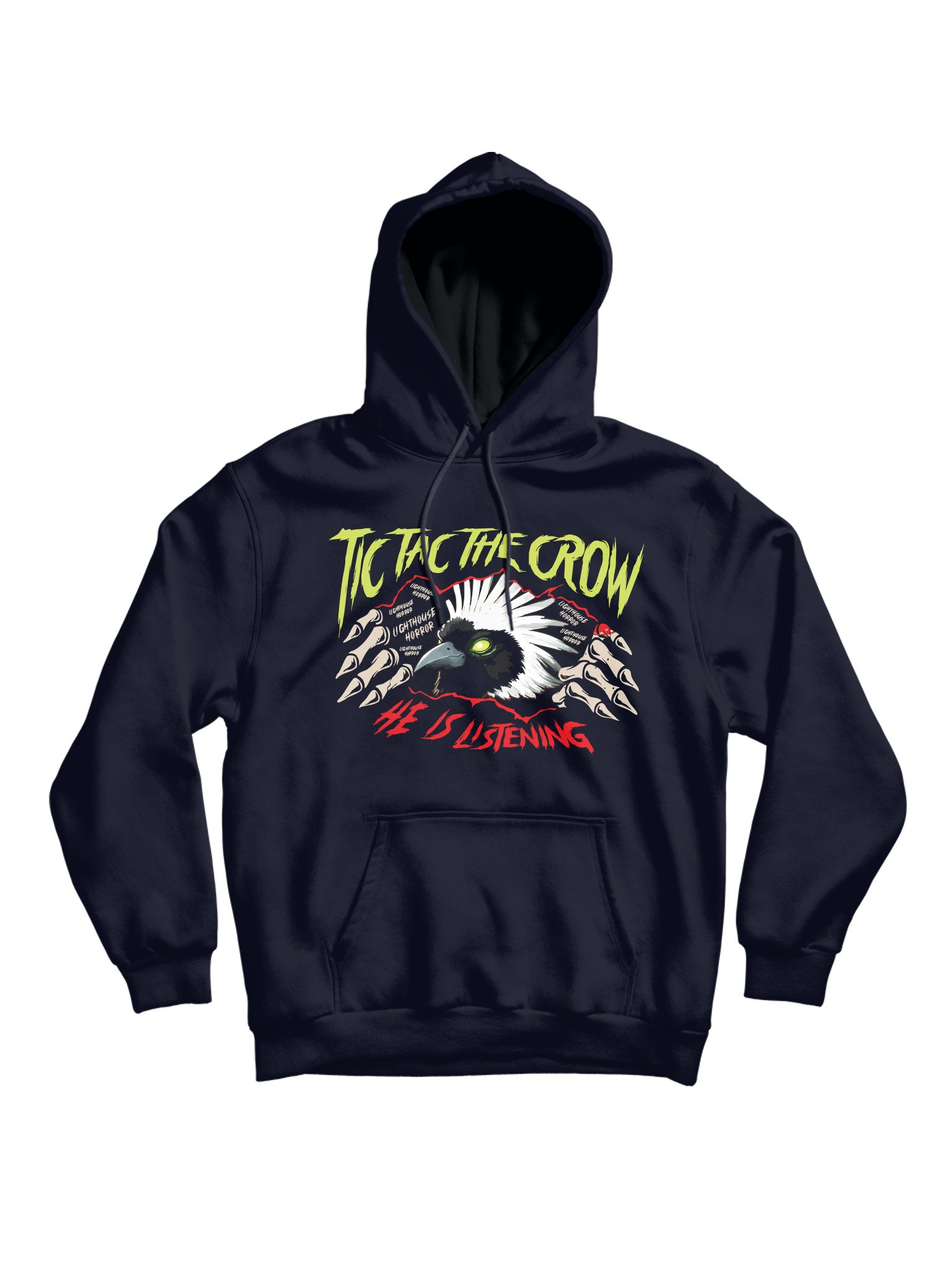 Listening Crow Hoodie product image (1)