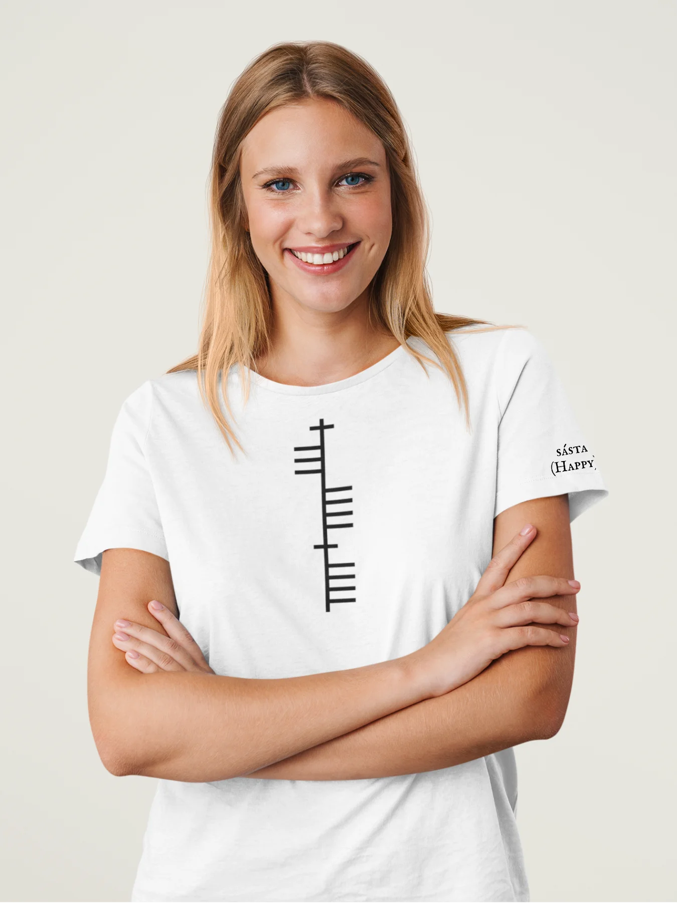 sásta (Happy) - Soft Tee product image (1)
