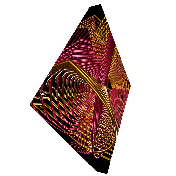 Oscilloscopic Dance #4 - Lissajous Figures Code Art Canvas Print product image (2)