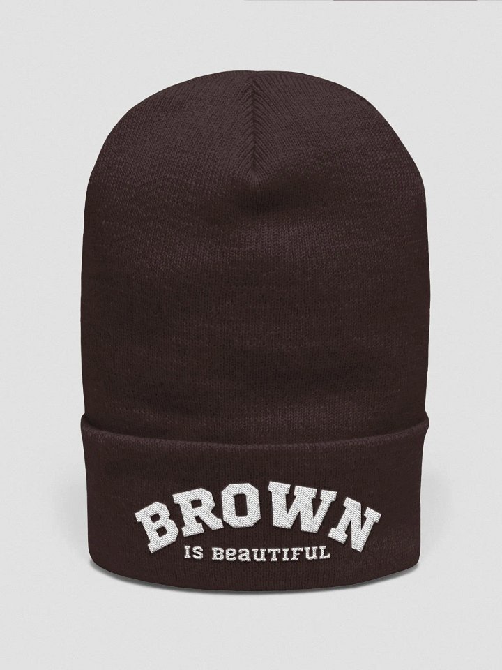 Brown is Beautiful Beanie product image (1)