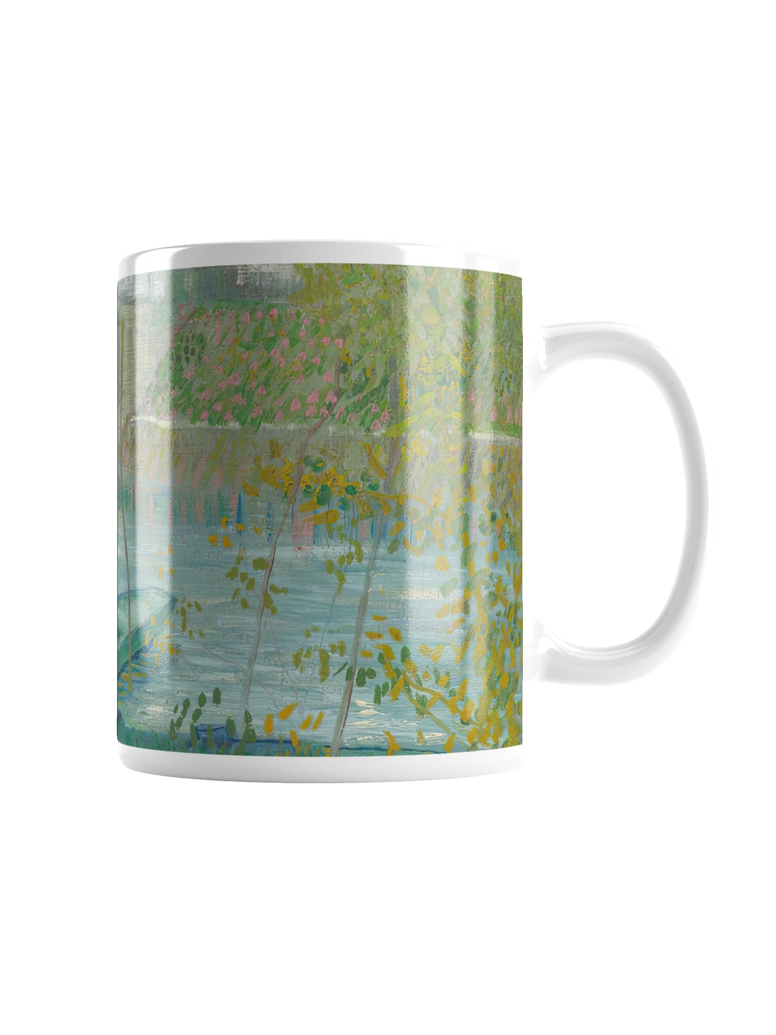 Fishing in Spring, the Pont de Clichy (Asnières) Mug product image (3)