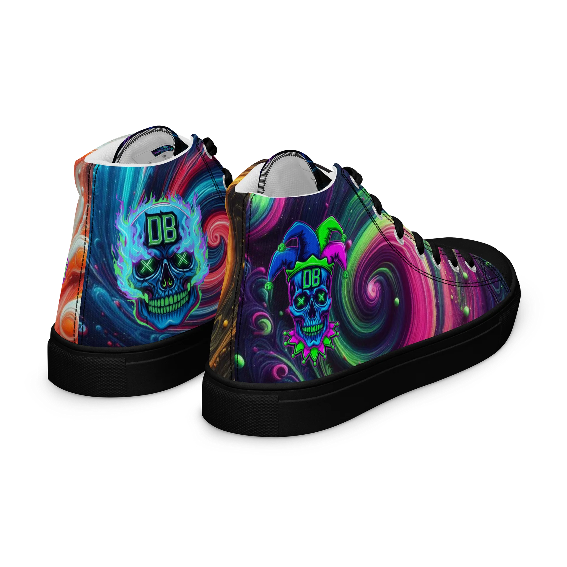Men's "Cosmic Anarchy" Premium High-Top Sneakers product image (7)