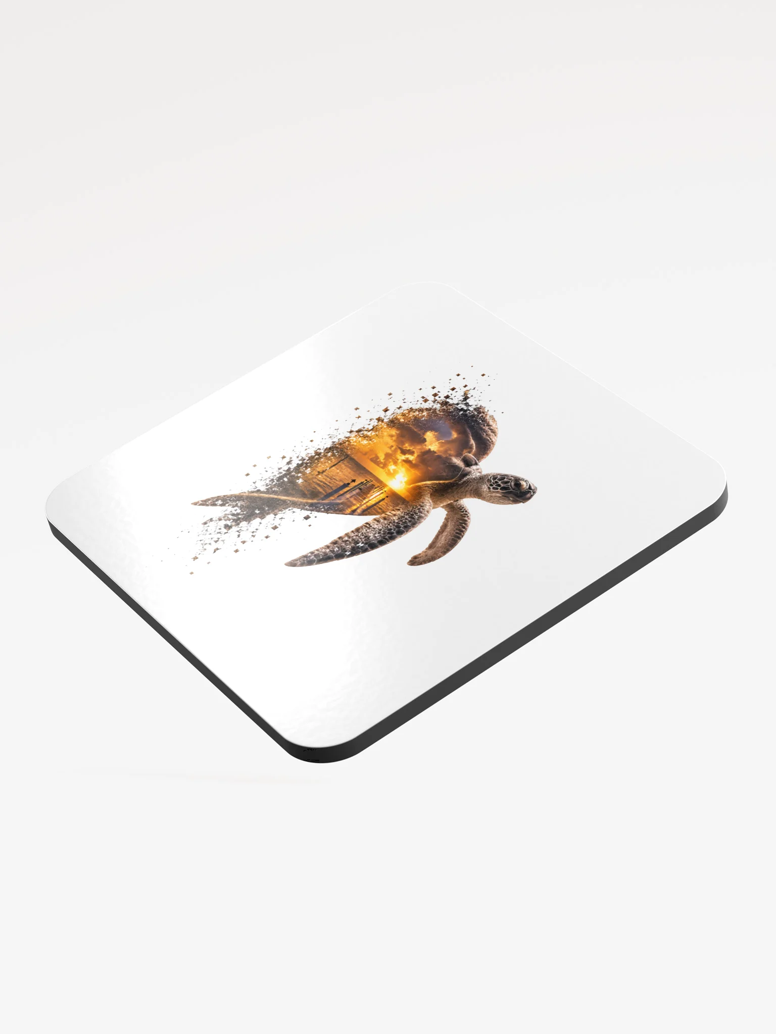 Sea Turtle Cork Coaster - Keys Collection: Dock Edition product image (3)