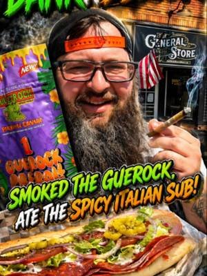 Picked it up from Fair Haven General Store ➜ smoked @official.guurock ➜ THEN reviewed it… this sub hits 😮‍💨🌯🔥 #dankndevour