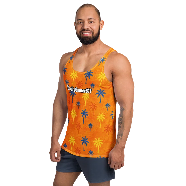 Touch Grass Collection: Dadly's Beach Mode Tank product image (2)