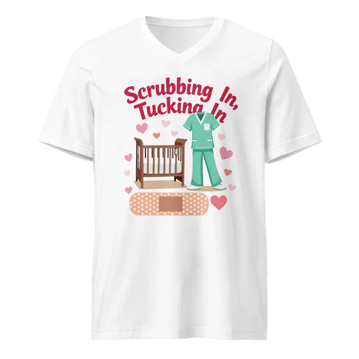 medical dads, medical moms Heartfelt Scrubs V-Neck Tee product image (5)