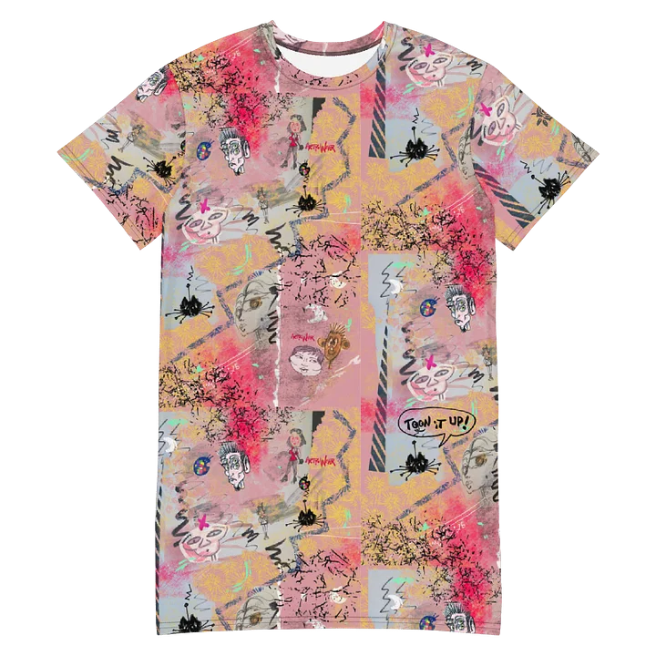 Toon it Up! T-Shirt Tunic Dress 'Rosie Toons' product image (1)