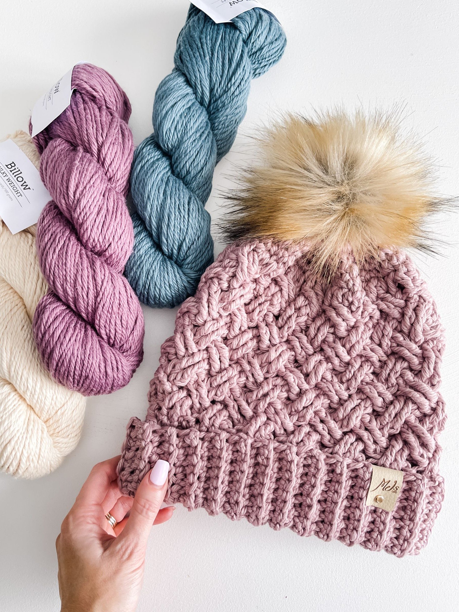 Bulky Celtic Beanie Crochet Pattern product image (6)