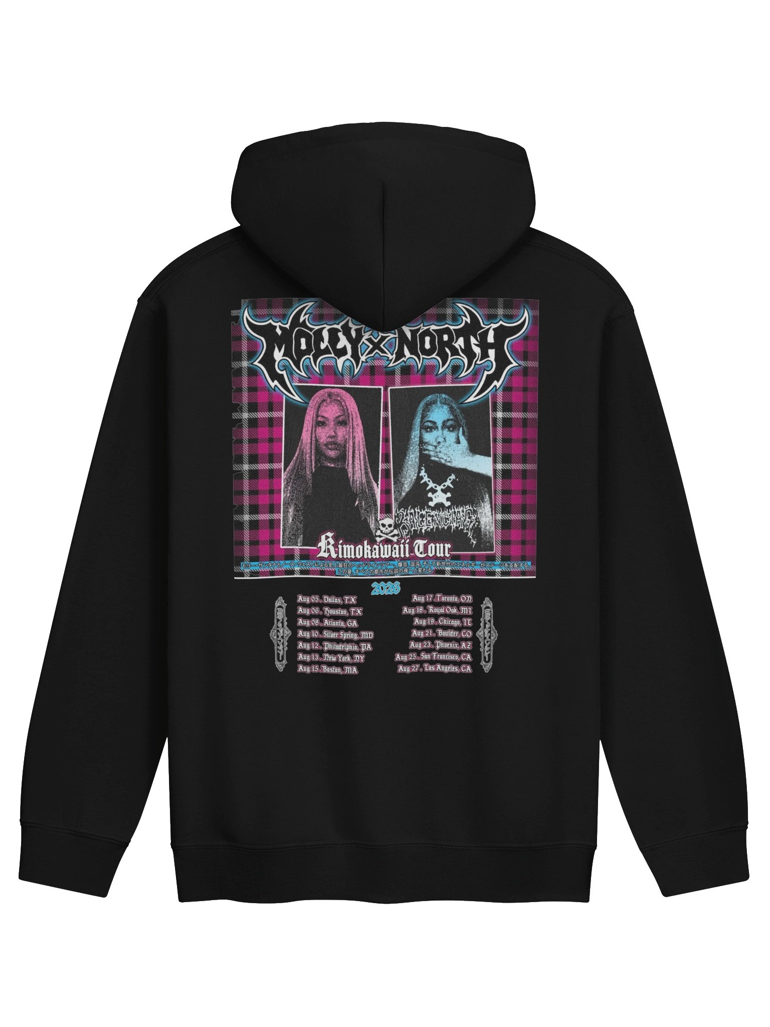 Molly Santana & North West’s KIMOKAWAII TOUR Hoodie product image (2)