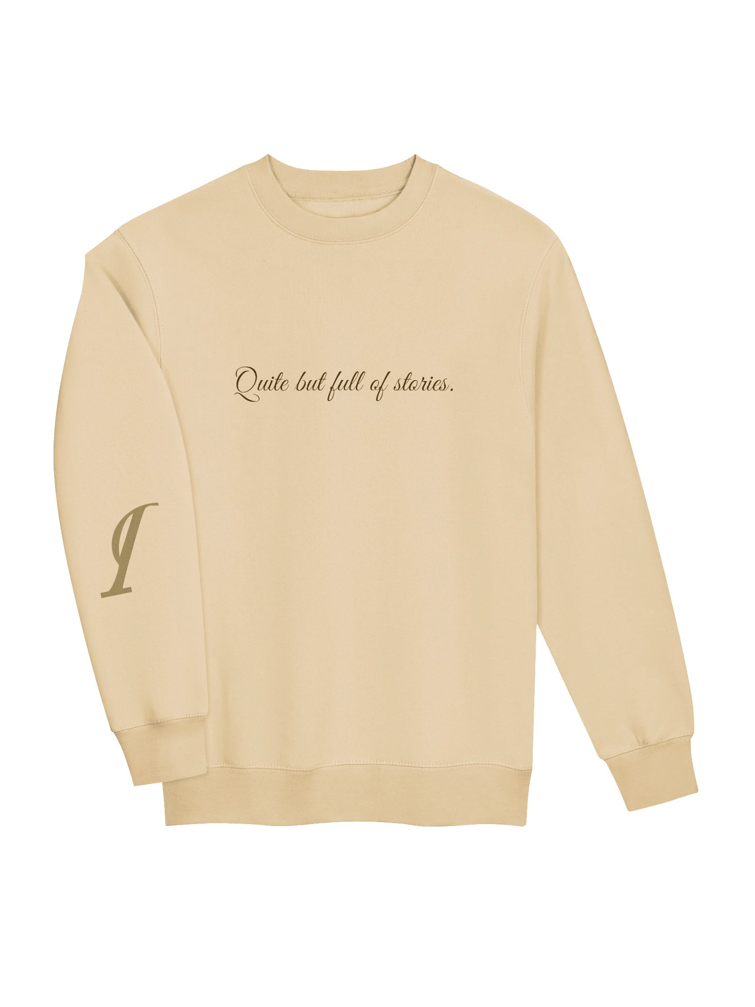 Quiet but full of stories SWEATER product image (3)