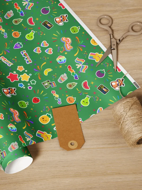 Pride Confetti Wrapping Paper product image (1)