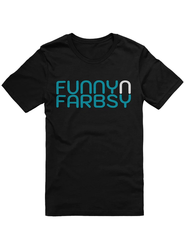 FunnyNFarbsy Wordmark Logo Shirt (Dark Colors) product image (1)