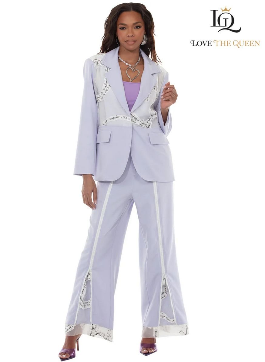 Calligraphic Sheer Panel Jacket - Blazer Style Tailored Coat product image (1)