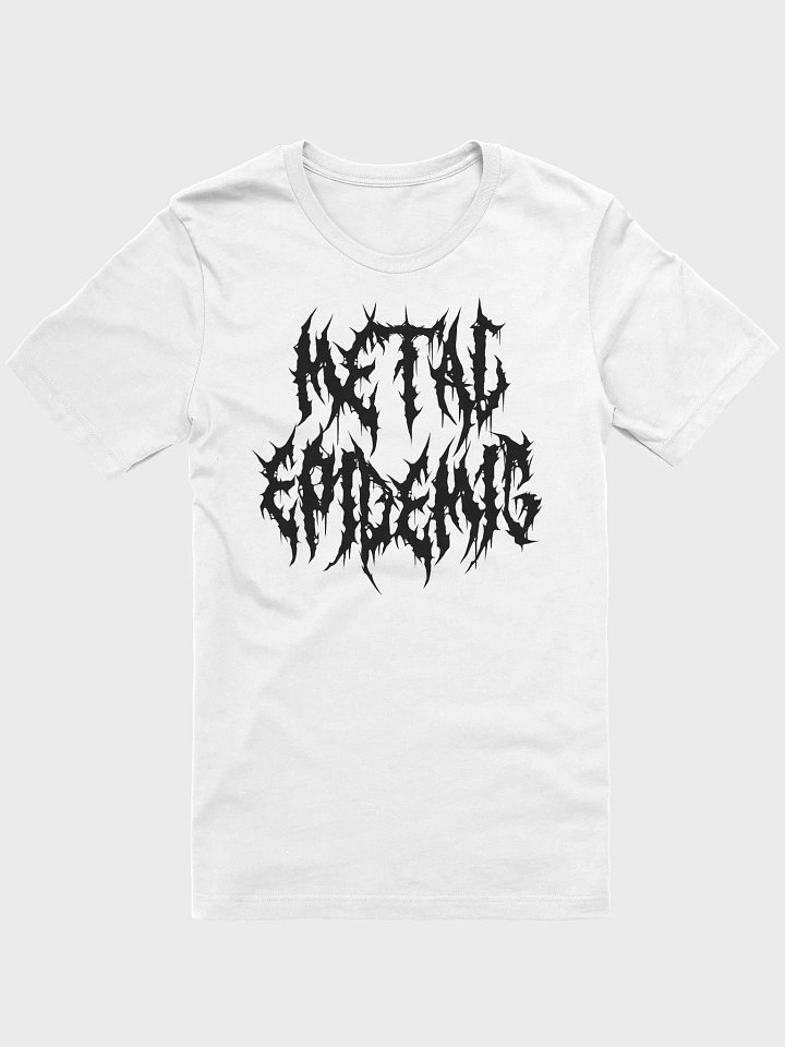 Metal Epidemic Classic T-Shirt (Black Logo) product image (1)