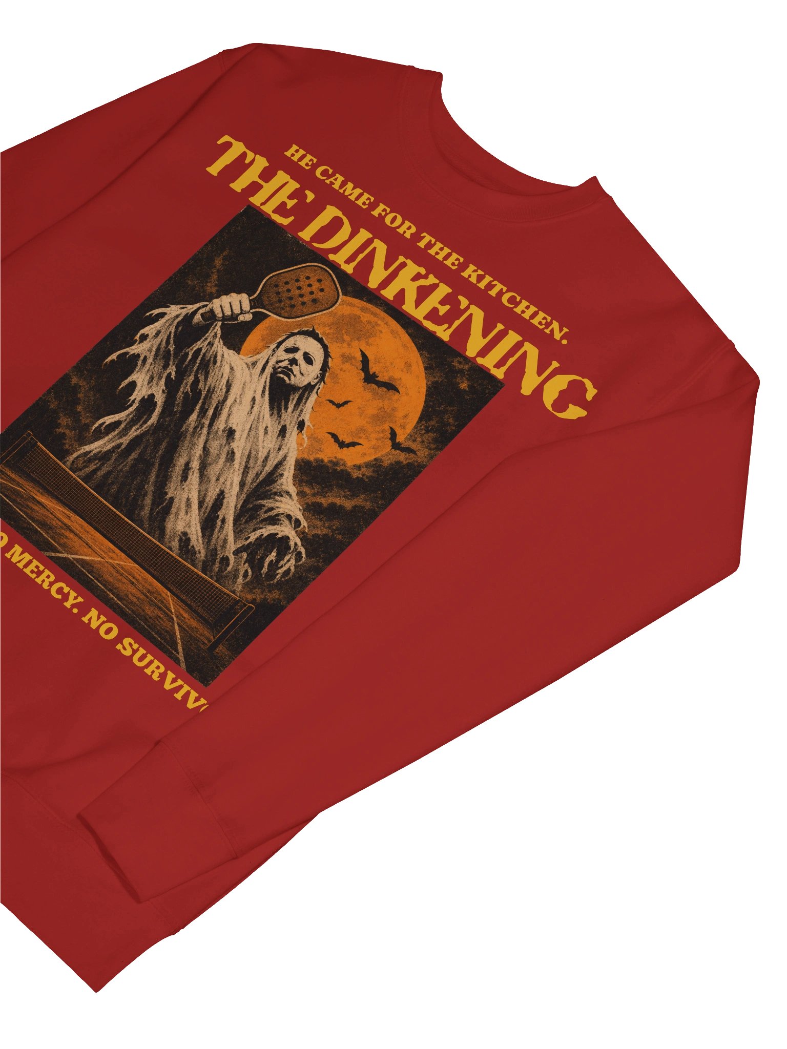 The Dinkening Halloween Pickleball Sweatshirt | Funny Horror Crewneck product image (51)