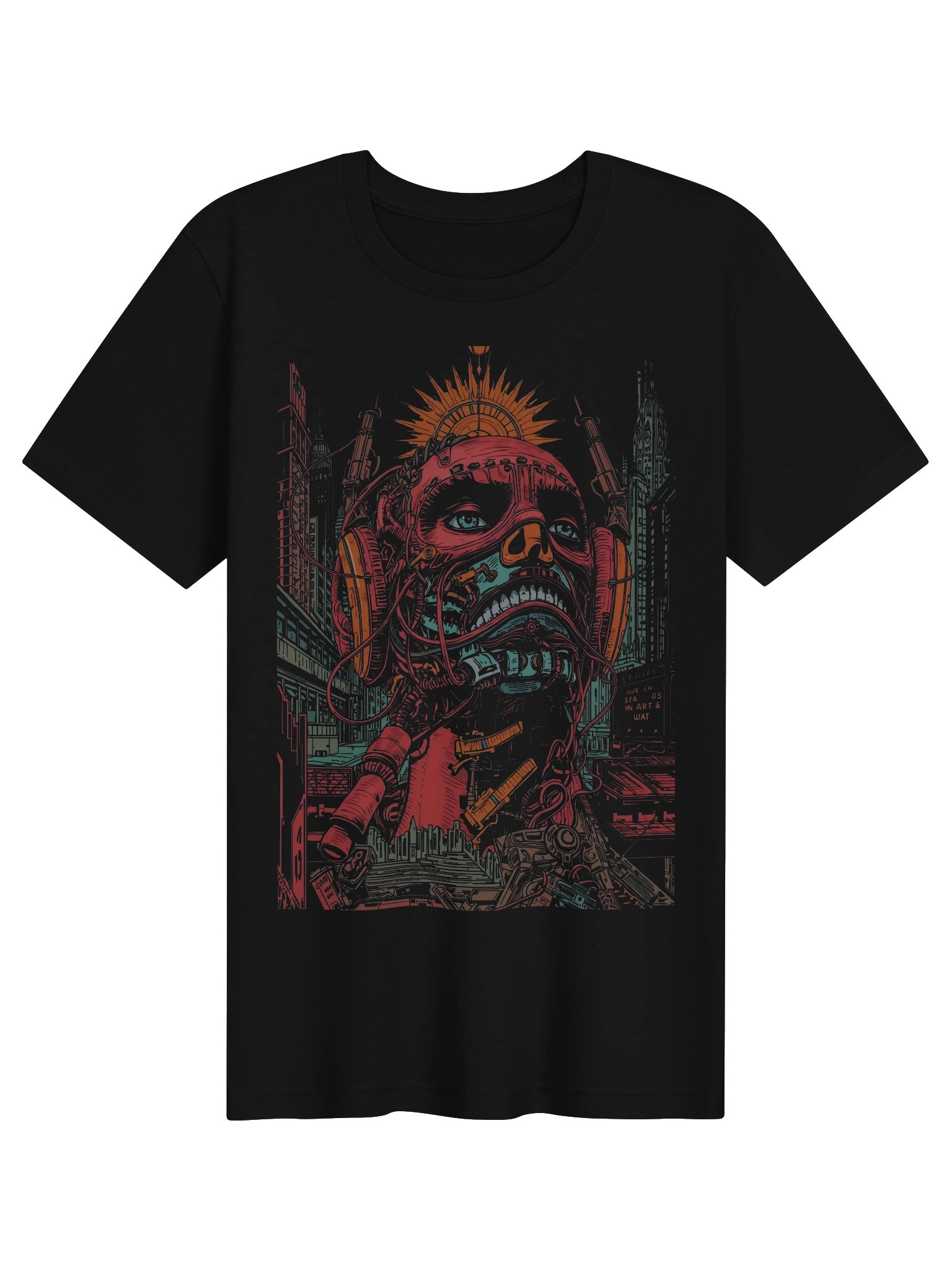 Cybernetic Soundwaves Lightweight T-Shirt product image (1)