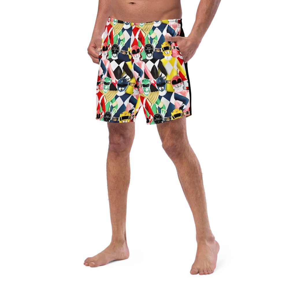 Retro Rangers All-Over Swim Trunks product image (7)