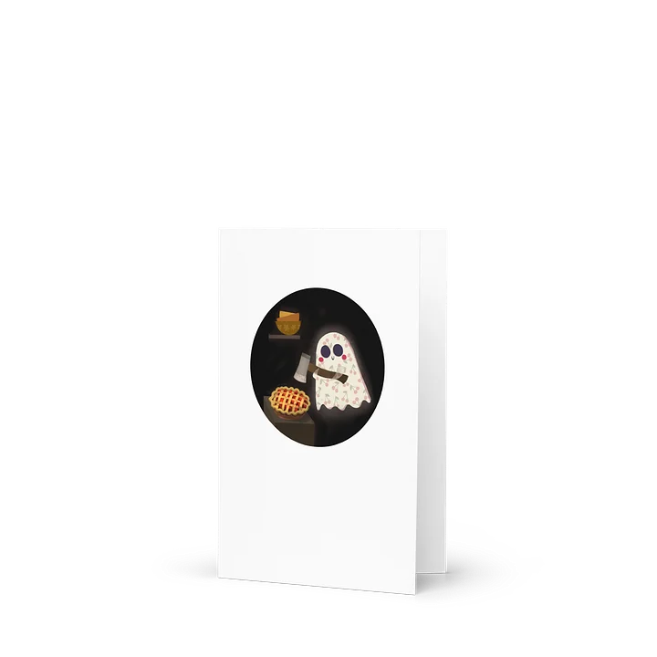 Little Ghost Cherry Pie - Greeting Card product image (3)