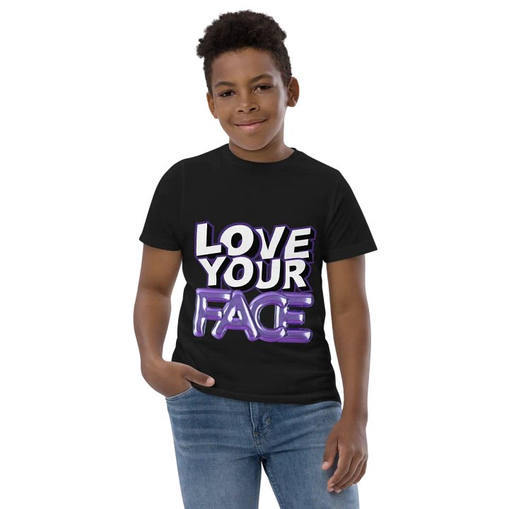 Youth Love Your Face Printed T-Shirt product image (2)