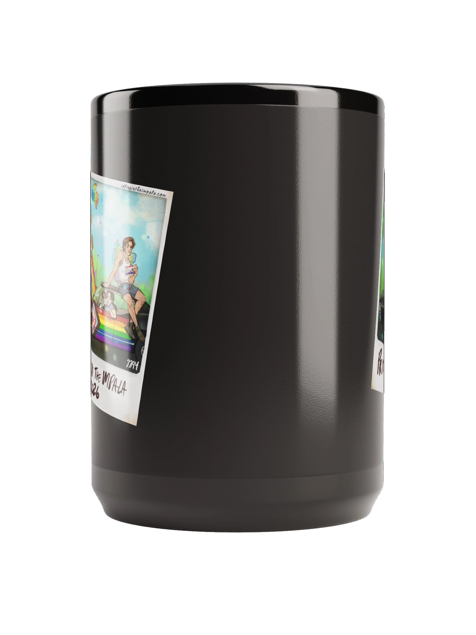 Pride 2026 - Black Mug product image (2)