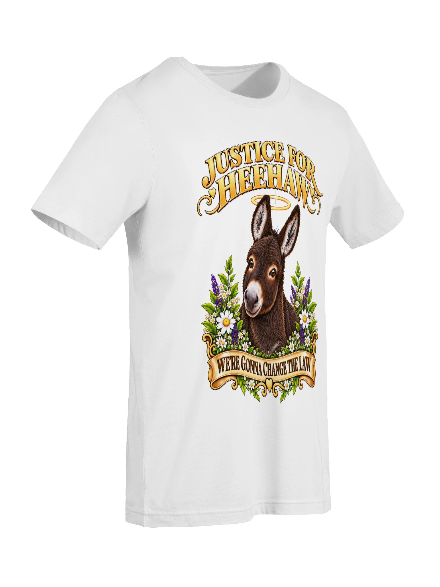 Justice For HeeHaw - Floral Design - Bella+Canvas Unisex Supersoft T-Shirt product image (7)