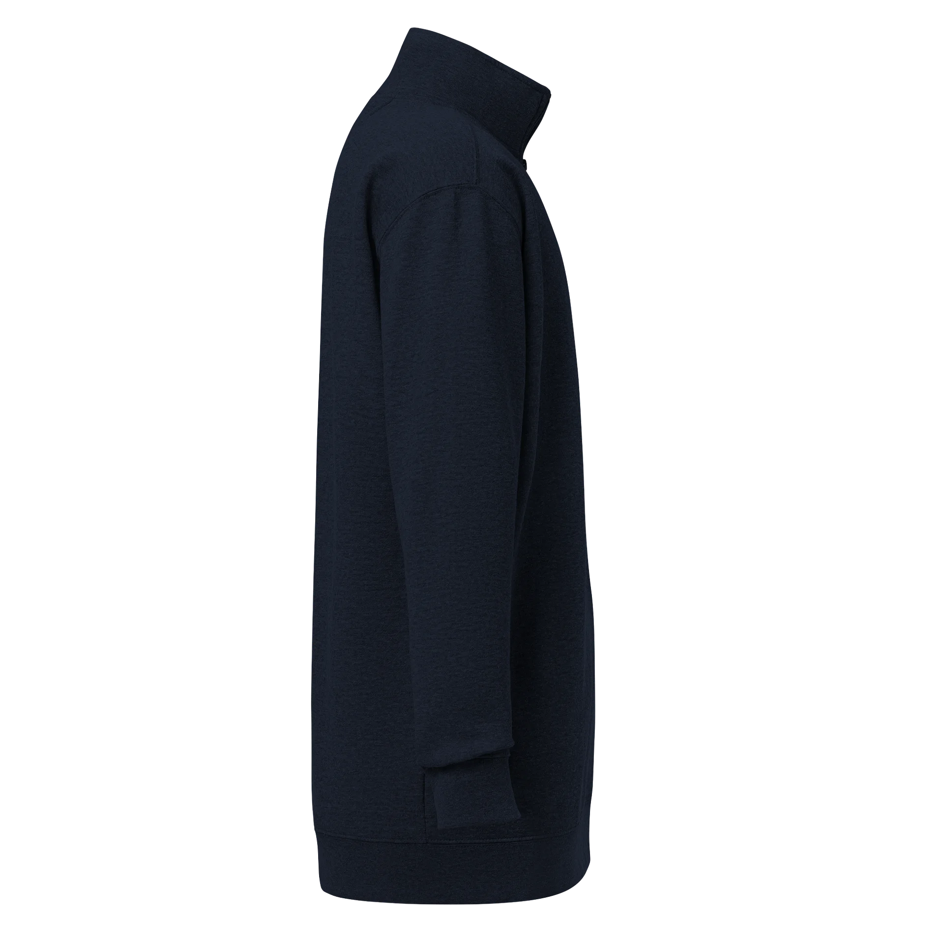 His House Unisex 1/4 Zip Fleece Pullover by His House