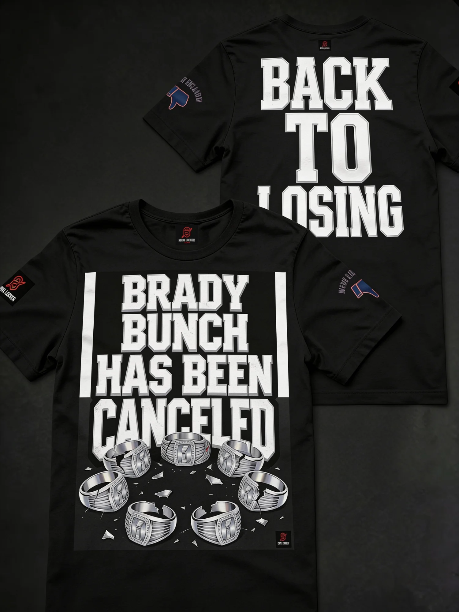 Brady Bunch Has Been Canceled | New England | Football | Rival Locker product image (1)