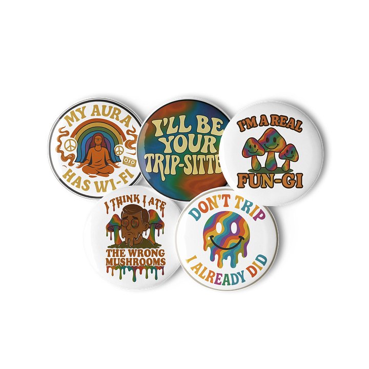 Trippy Hippie Pin Set product image (2)