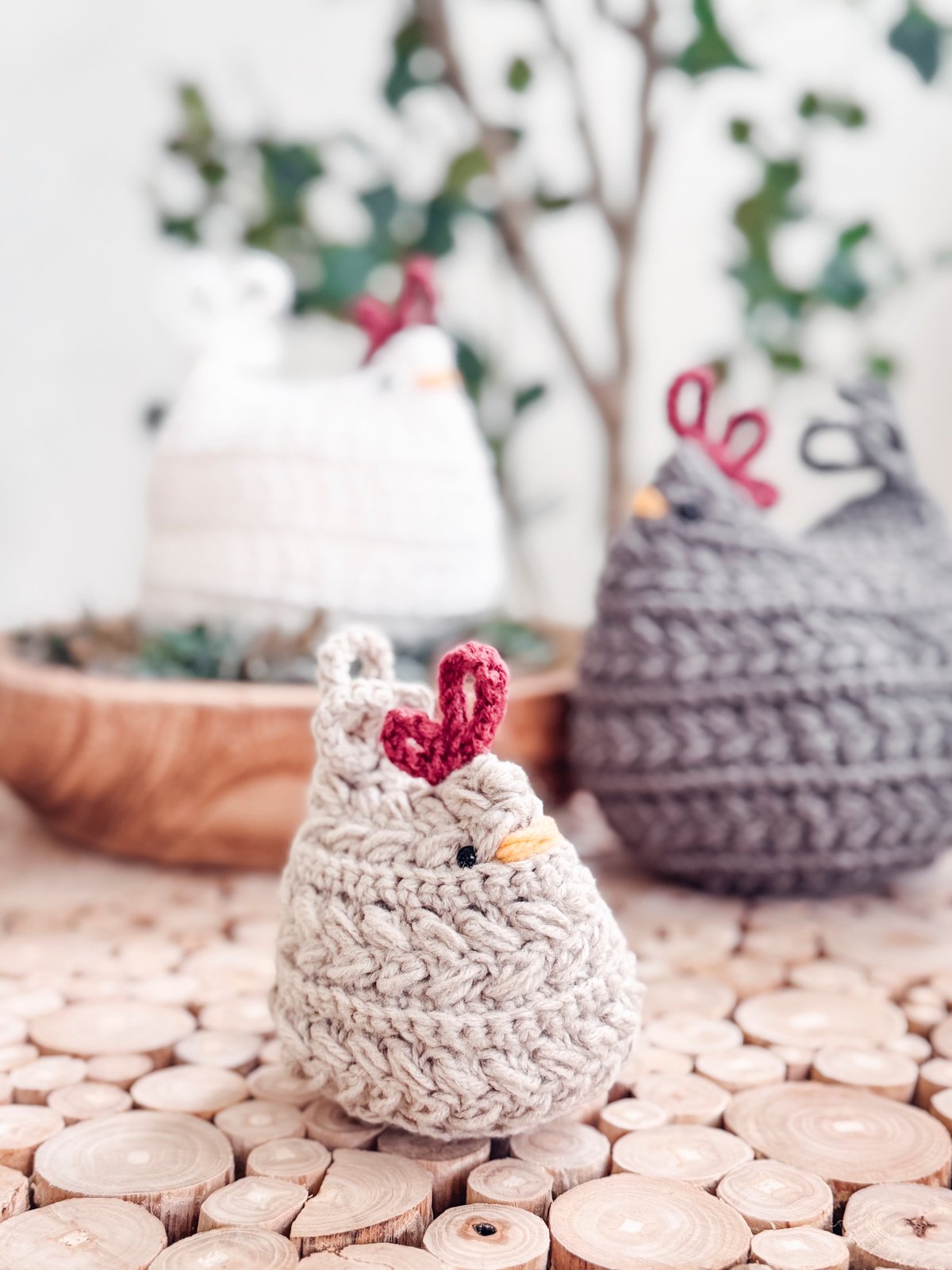 Wheat Stitch Crochet Chicken Pattern product image (10)