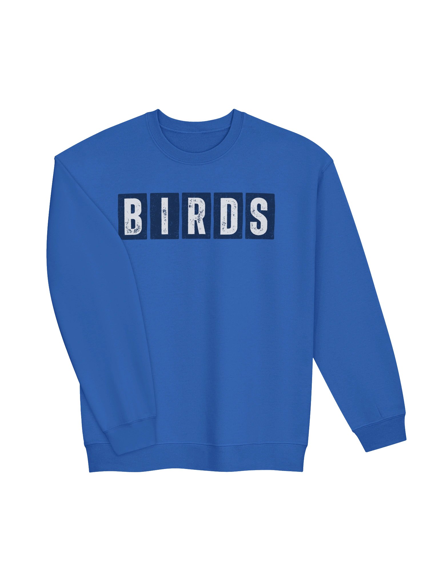 Birds Varsity Block Letter Crewneck Sweatshirt – Classic Graphic Nature Pullover product image (11)