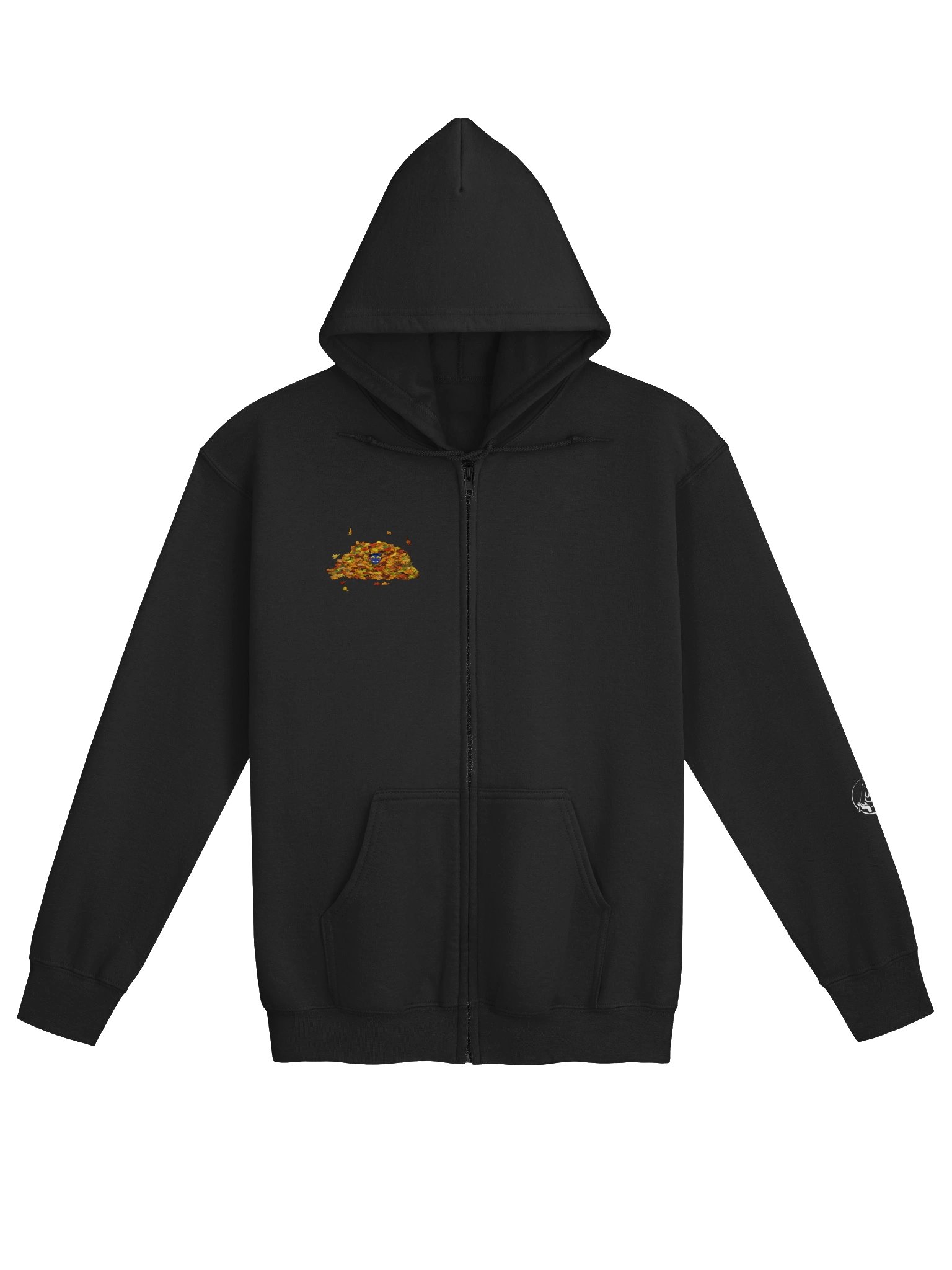 Lil Cherny in the Leaves Unisex Heavy Blend Zip Hoodie product image (1)